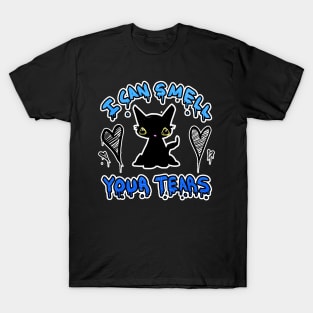 I Can Smell Your Tears Cat Drawing T-Shirt